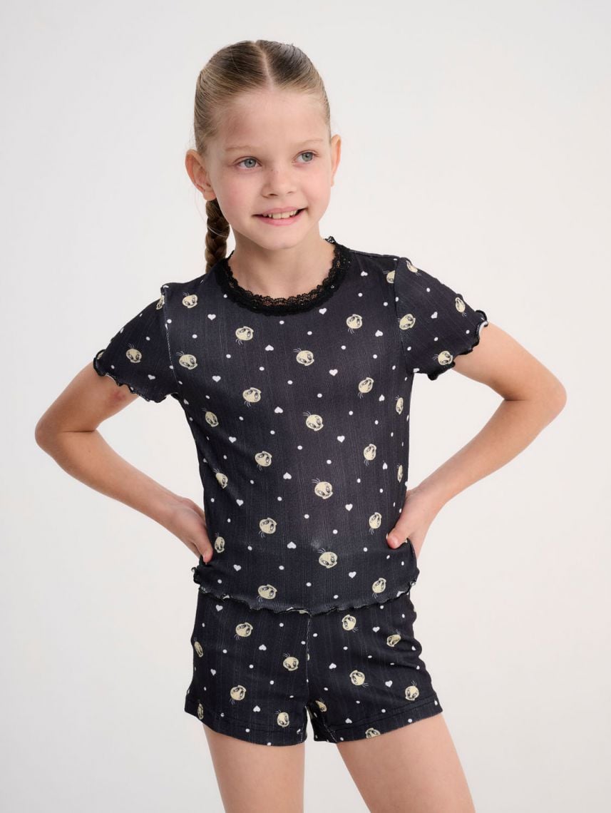 סט פיג’מה קצרה | Looney Tunes