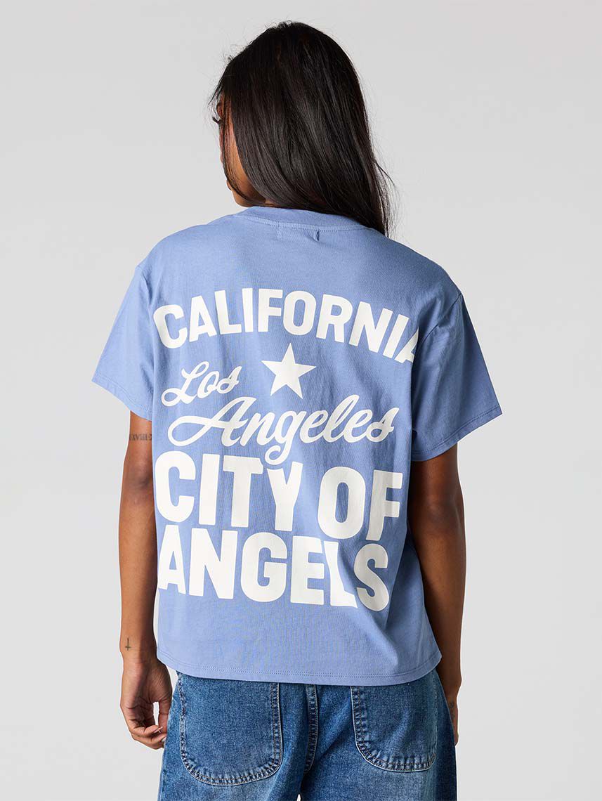 טי-שירט בוקסי NYC