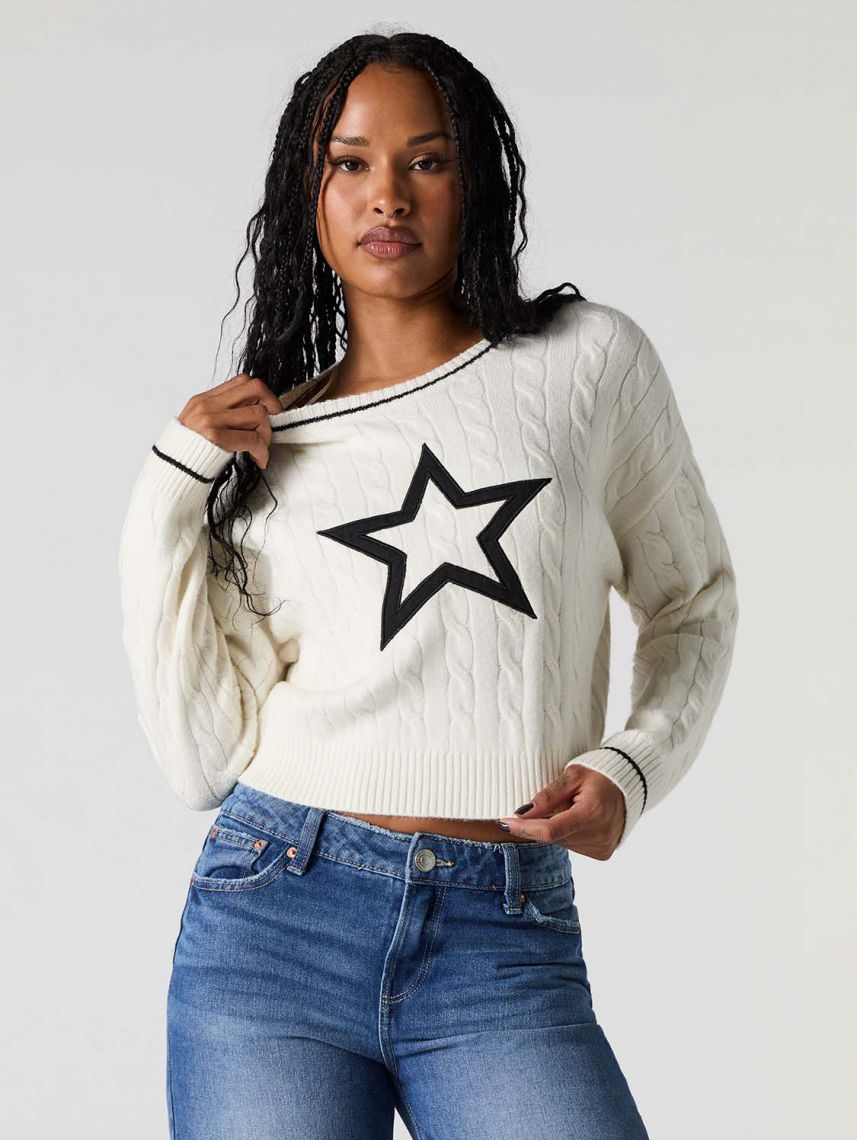 סריג עם פרינט