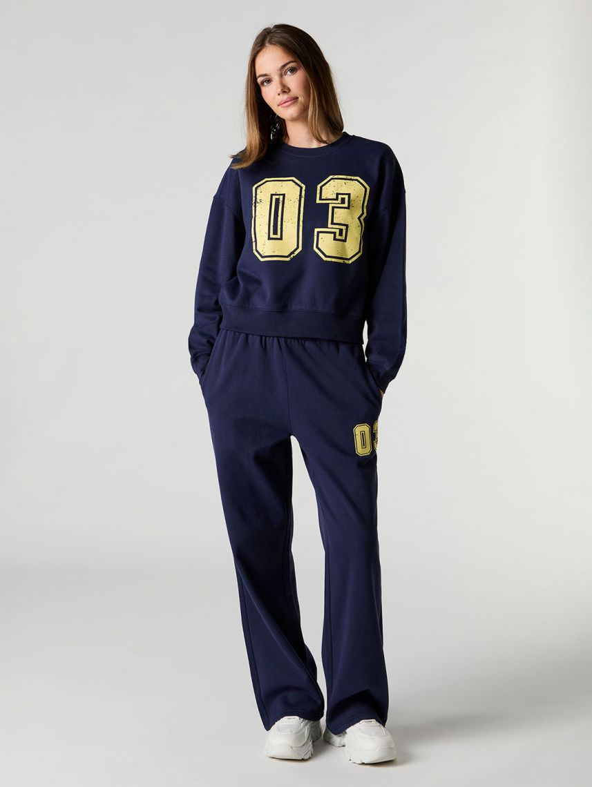 סווטשירט עם הדפס