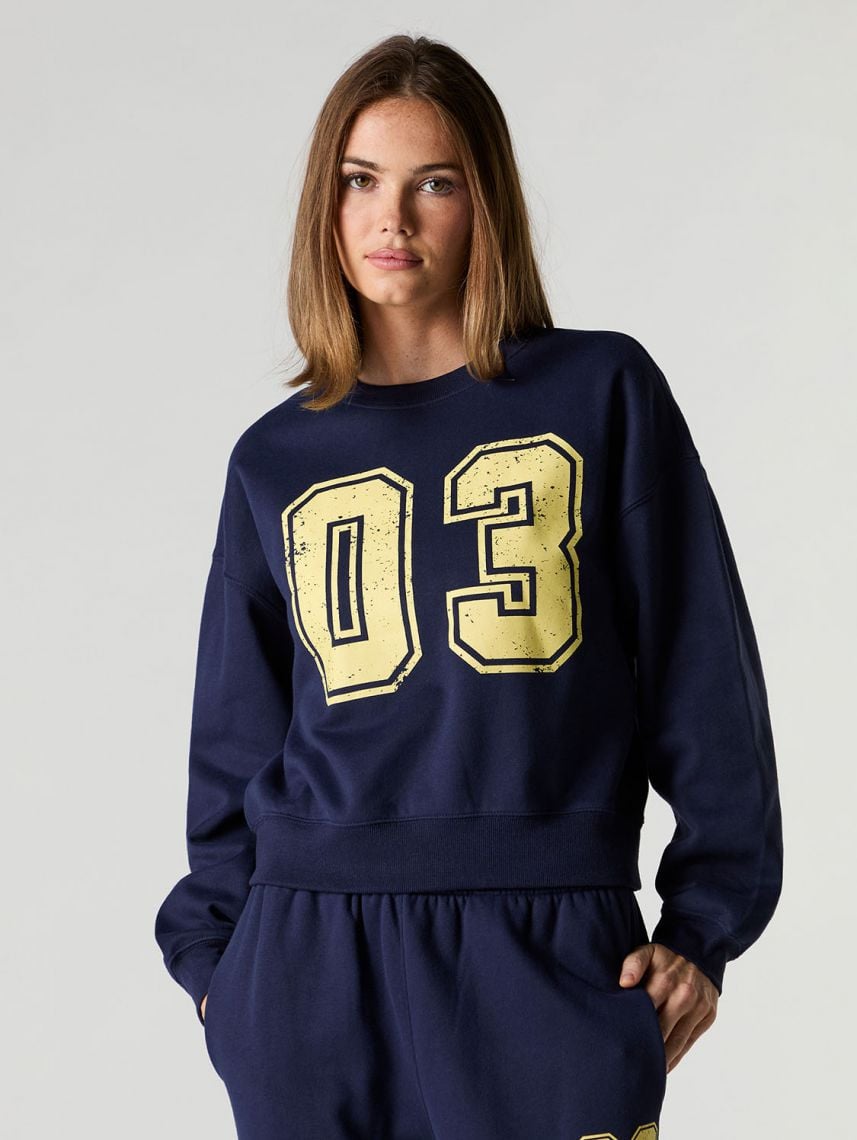 סווטשירט עם הדפס