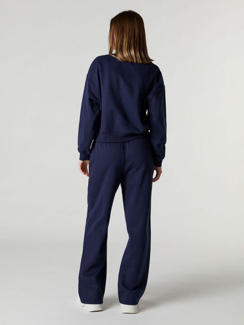 מכנסי פוטר WIDE LEG