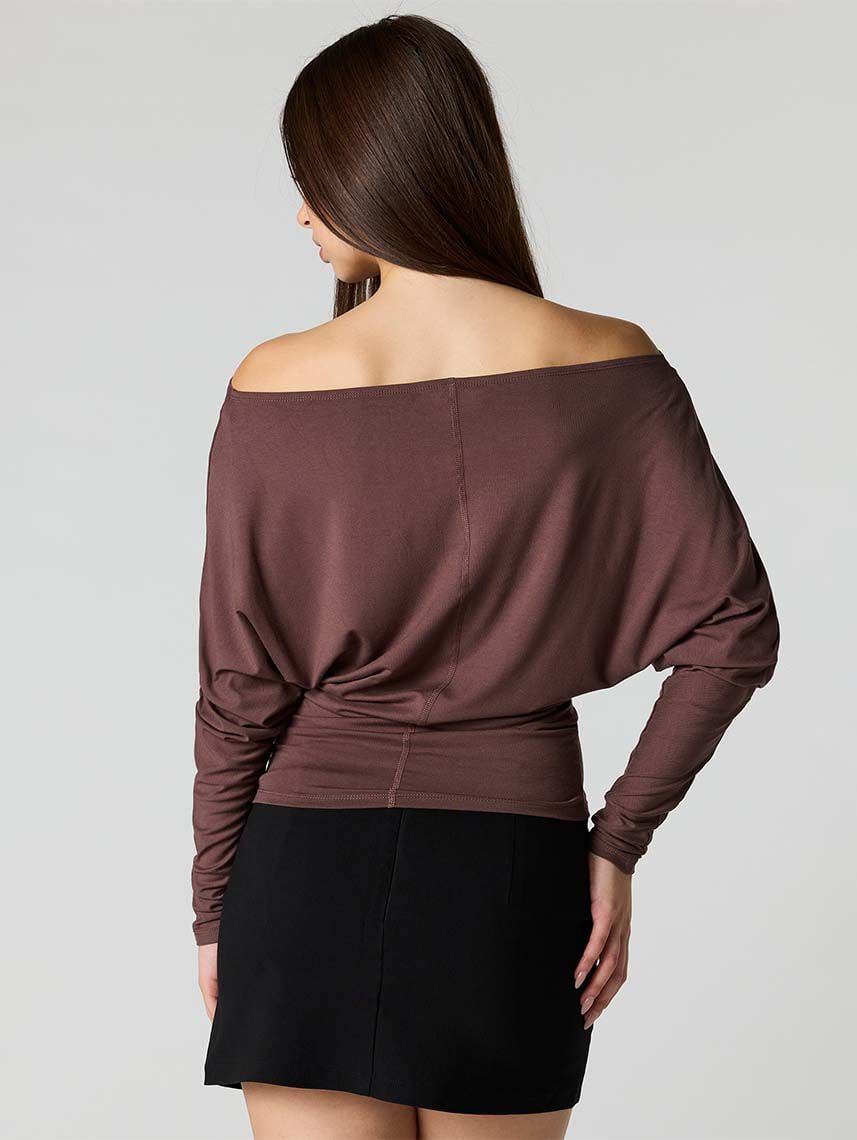 חולצת ריב אוף-שולדר