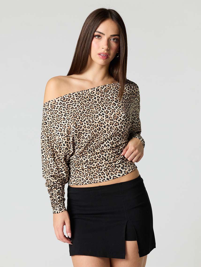 חולצת ריב אוף-שולדר