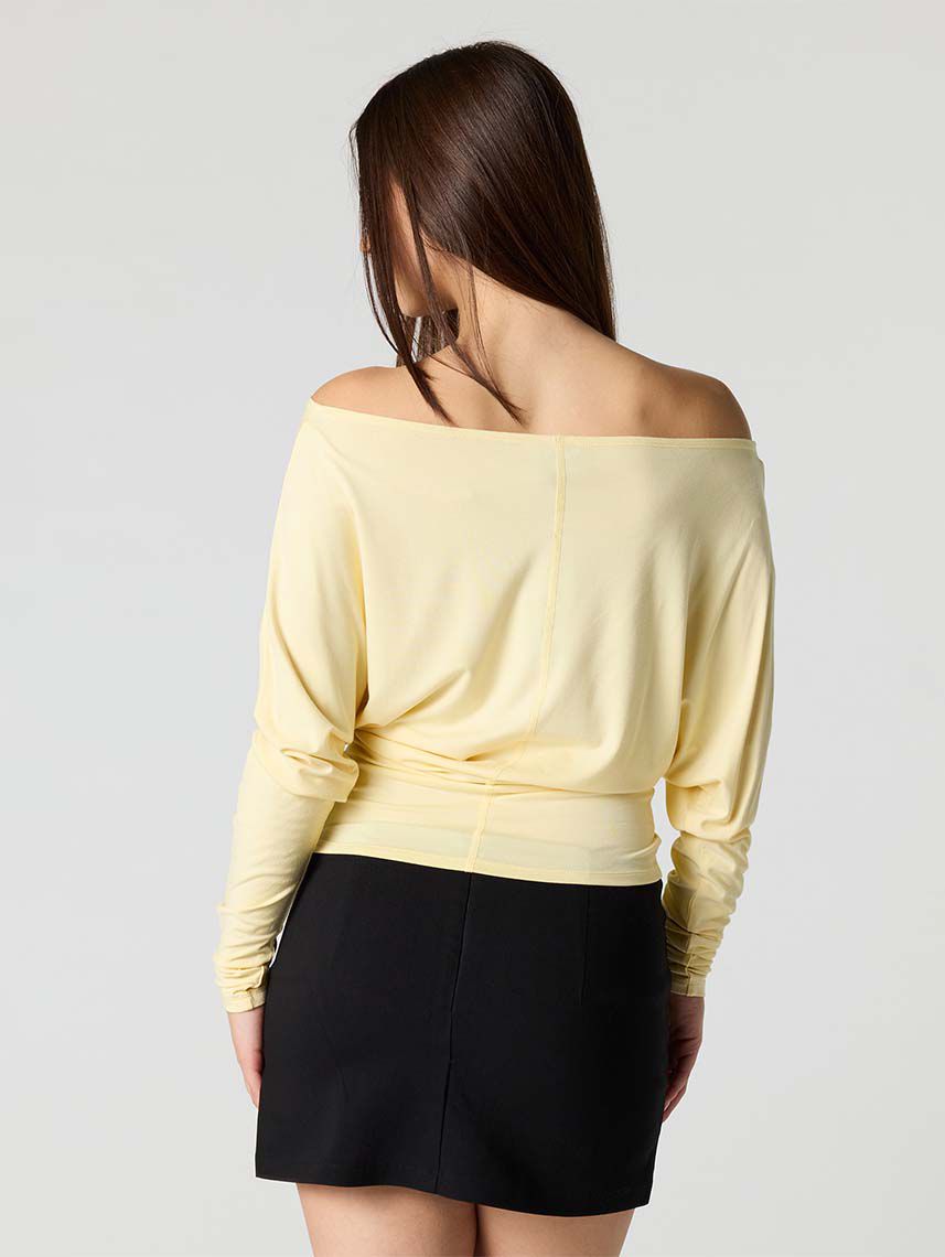 חולצת ריב אוף-שולדר