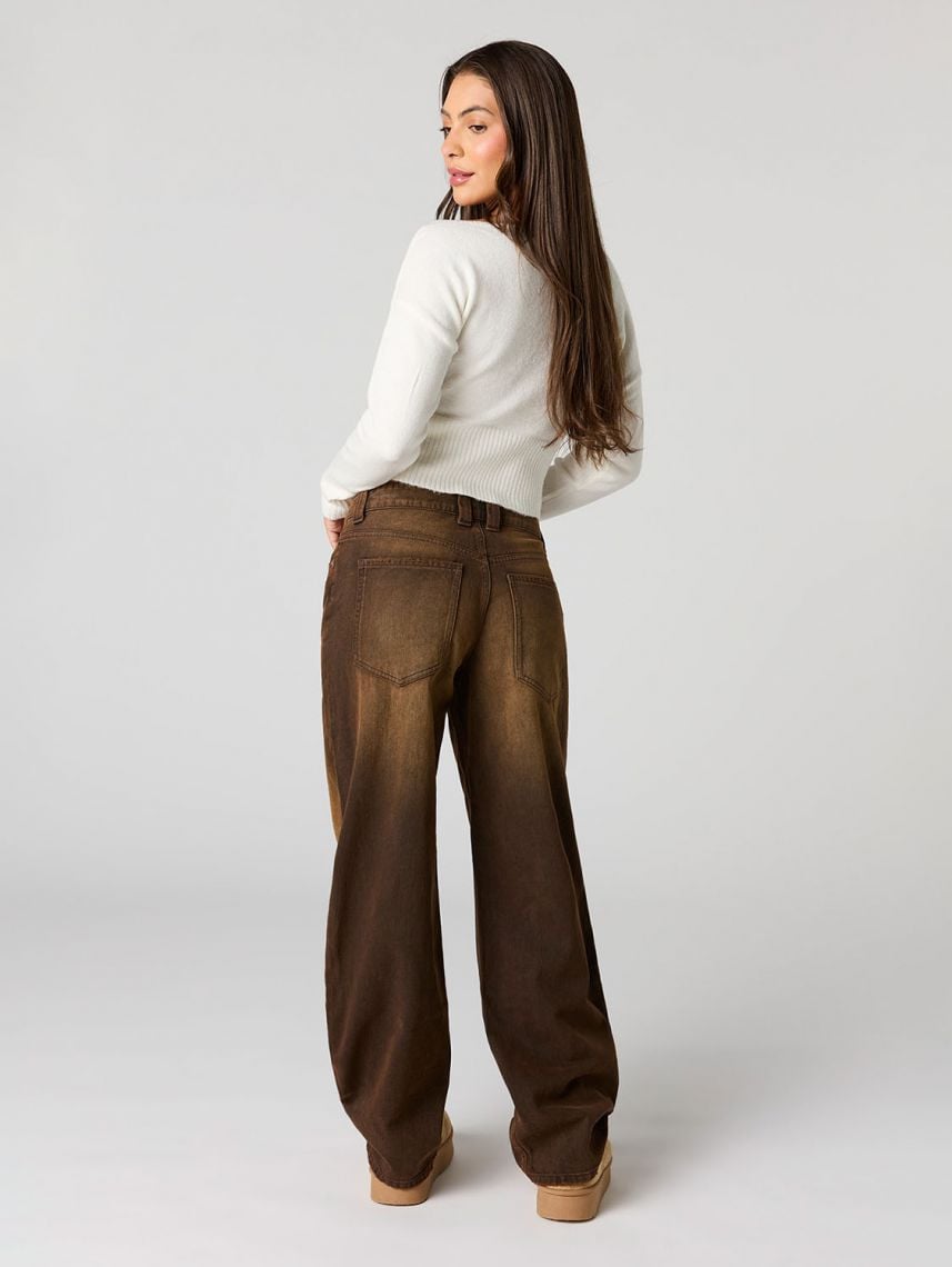 ג’ינס LOW RISE - BARREL