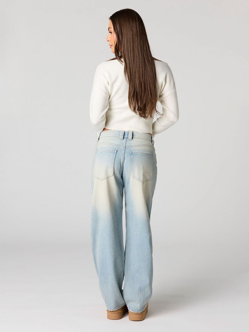 ג’ינס LOW RISE - BARREL