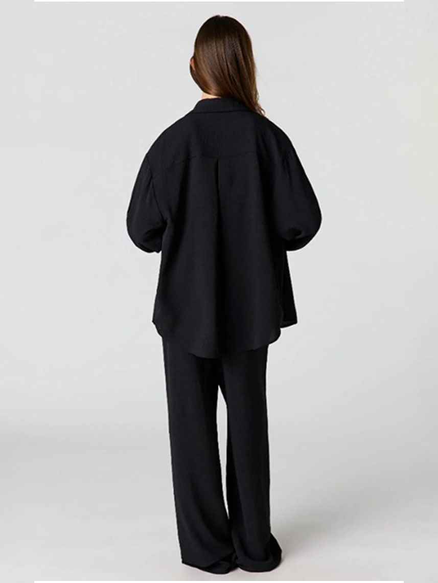 מכנסיים ארוכים WIDE-LEG