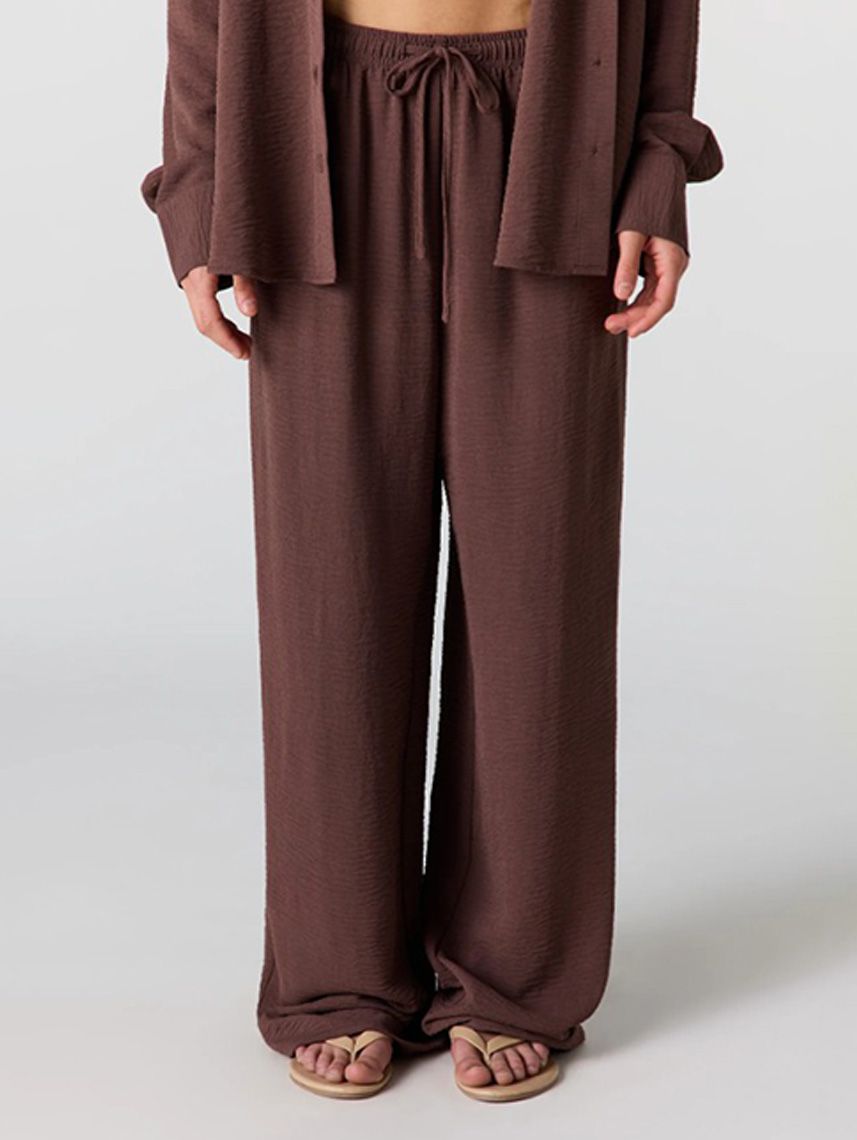 מכנסיים ארוכים WIDE-LEG