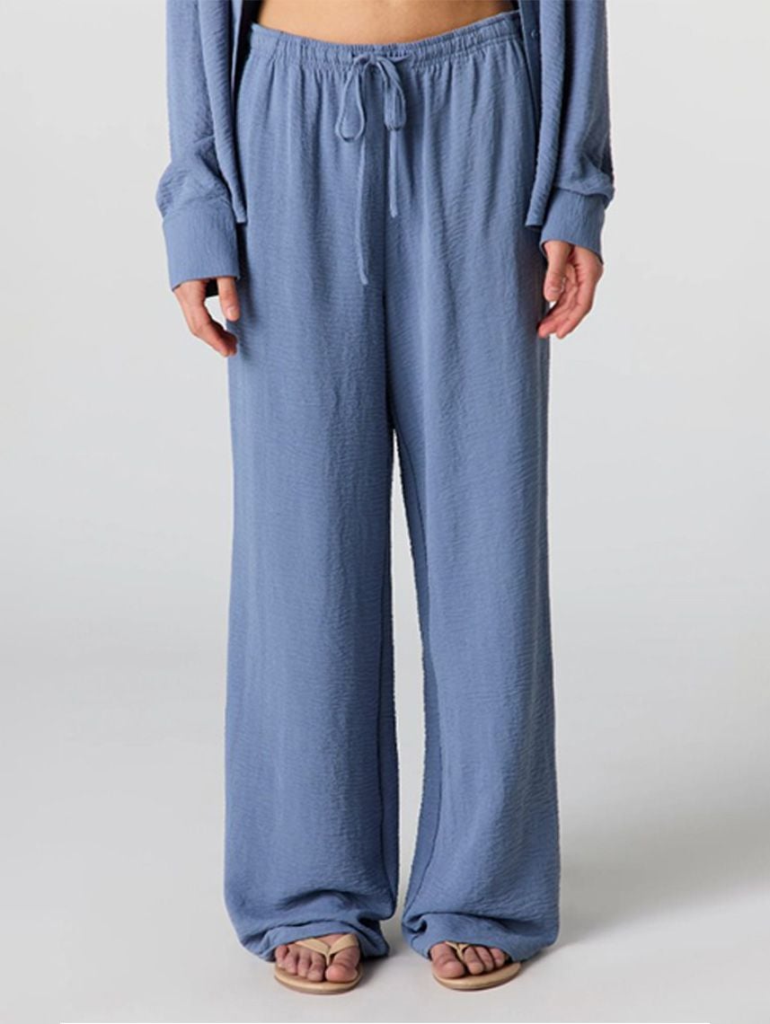 מכנסיים ארוכים WIDE-LEG