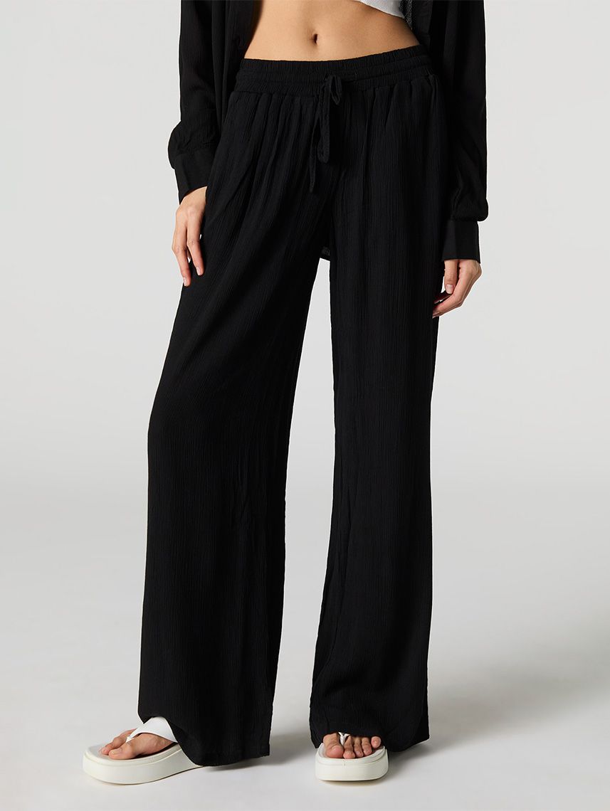 מכנסי Flowy ארוכים