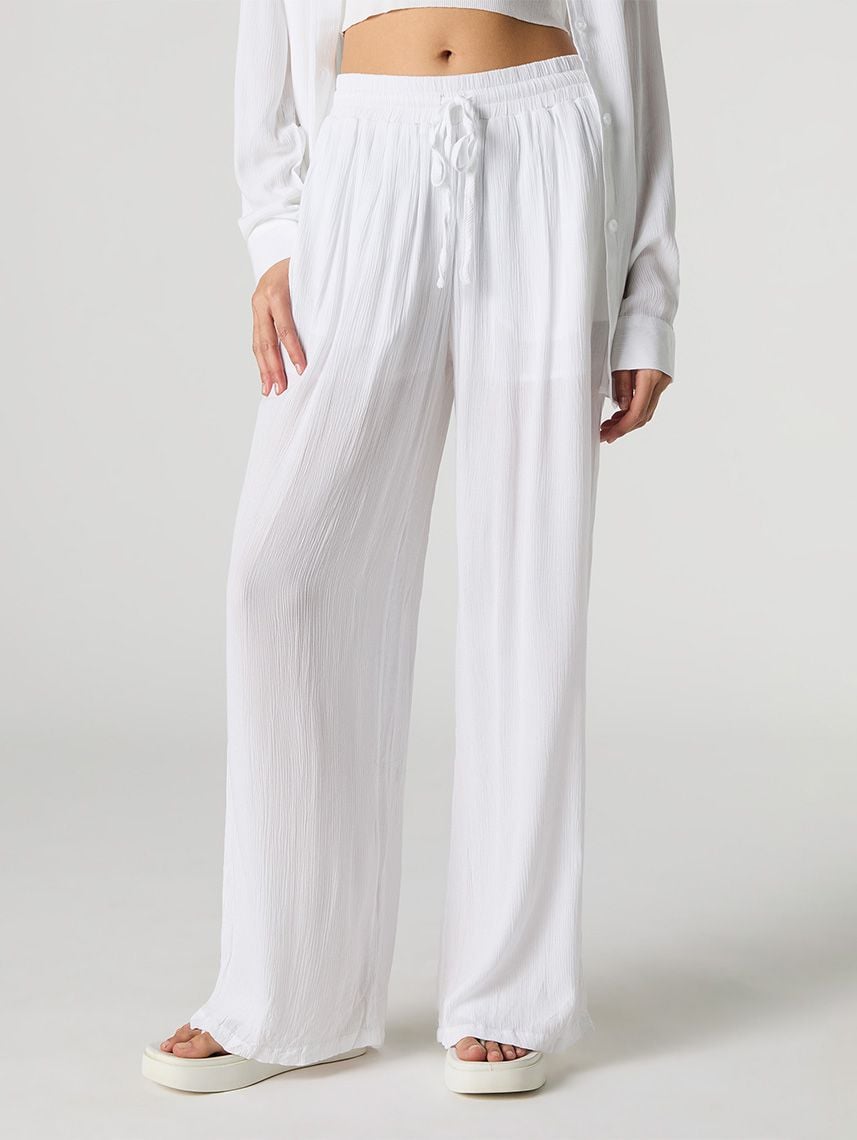 מכנסי Flowy ארוכים