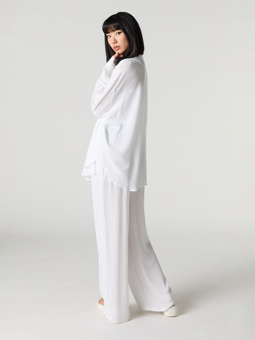 מכנסי Flowy ארוכים