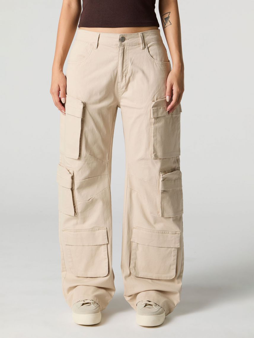 מכנסי CARGO - STRAIGHT