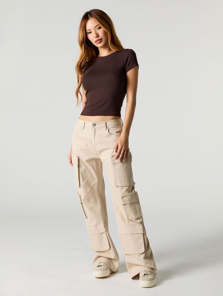 מכנסי CARGO - STRAIGHT