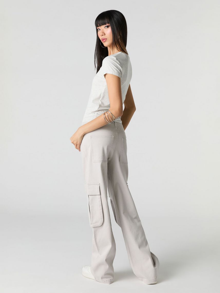 מכנסי CARGO- LOW RISE