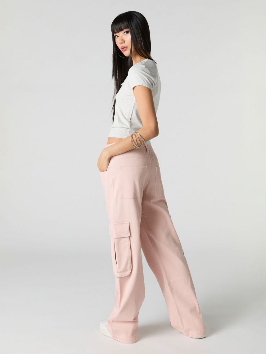 מכנסי CARGO- LOW RISE