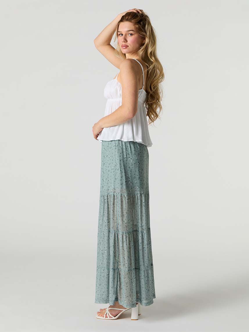 חצאית רשת MAXI  קומות