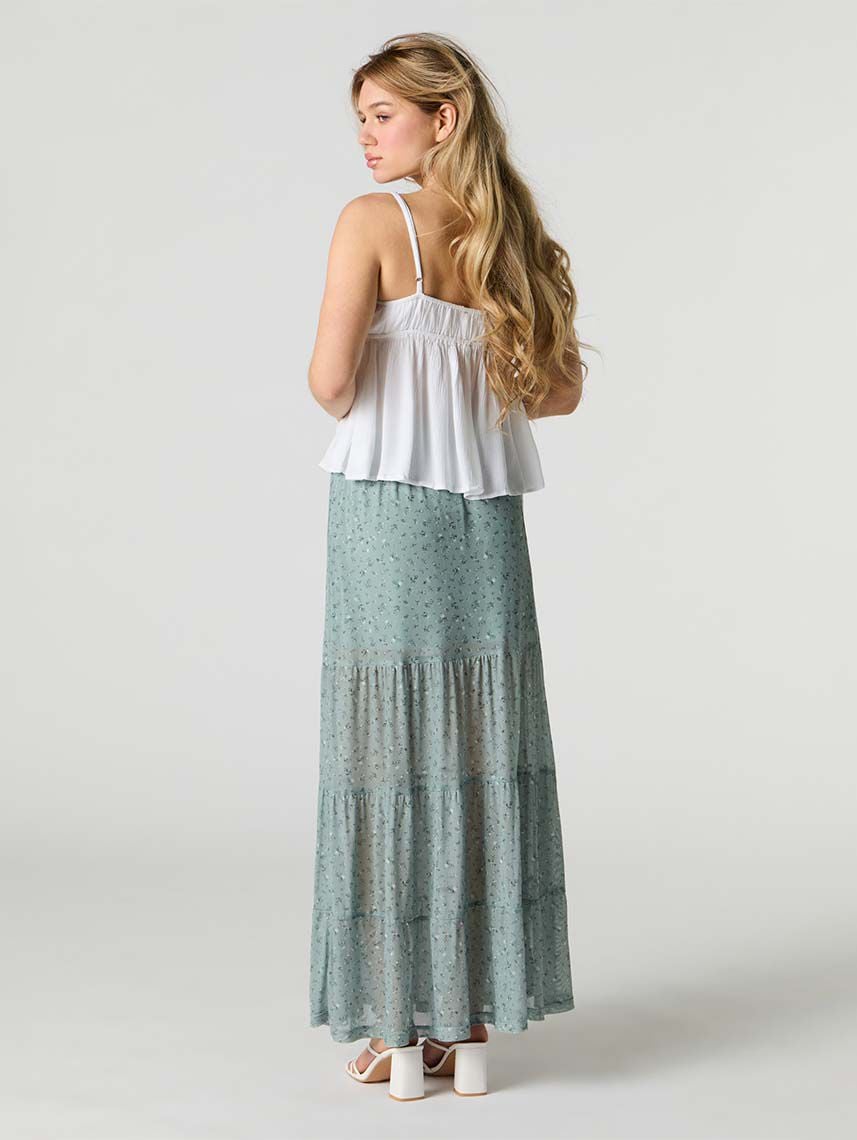 חצאית רשת MAXI  קומות