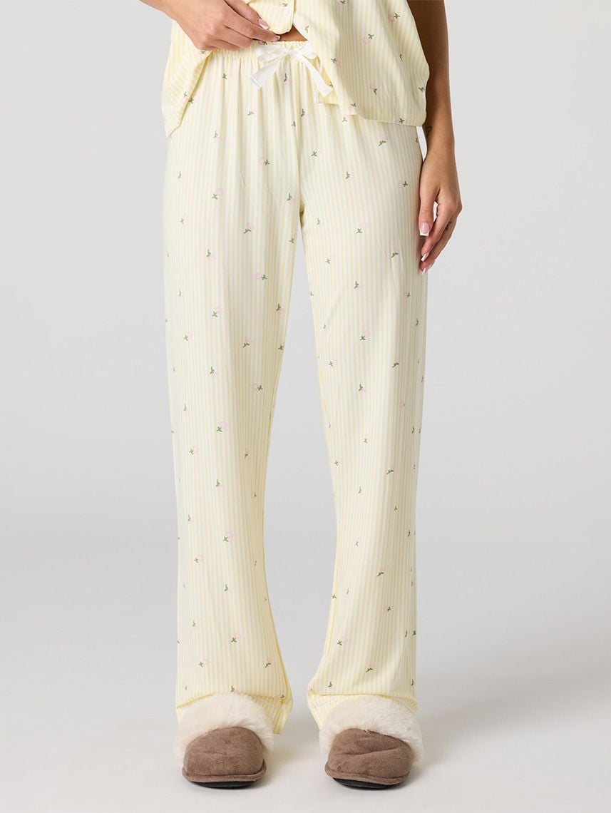 סט פיג’מה מכופתרת