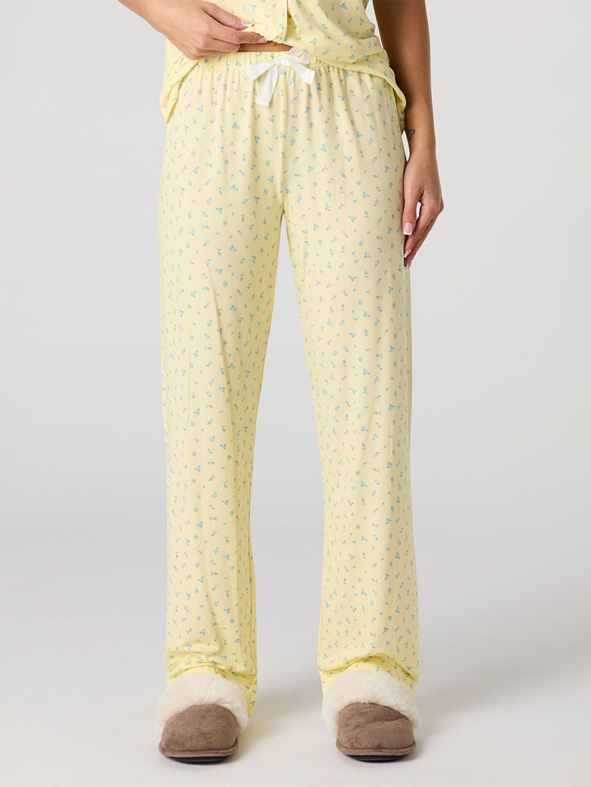 סט פיג’מה מכופתרת