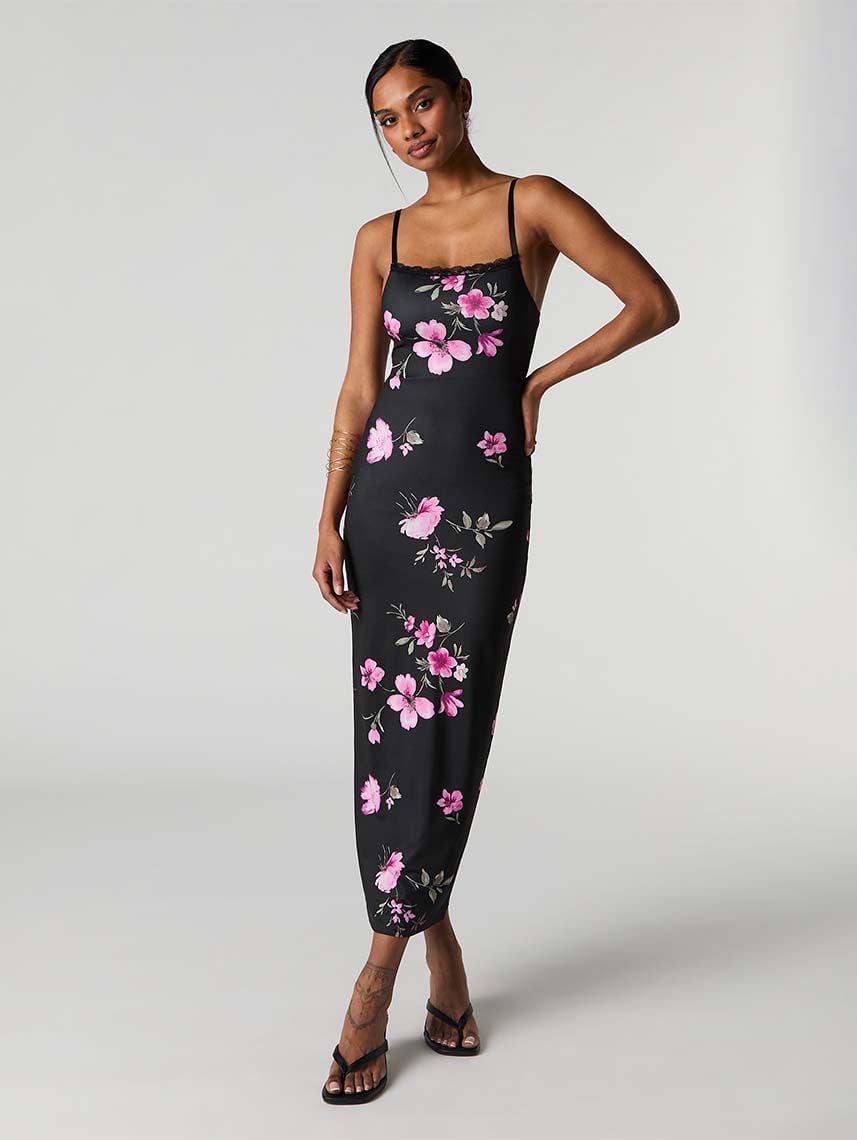 שמלת מקסי אלסטית