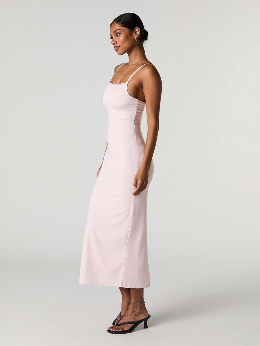 שמלת מקסי אלסטית