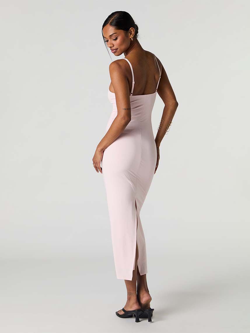 שמלת מקסי אלסטית