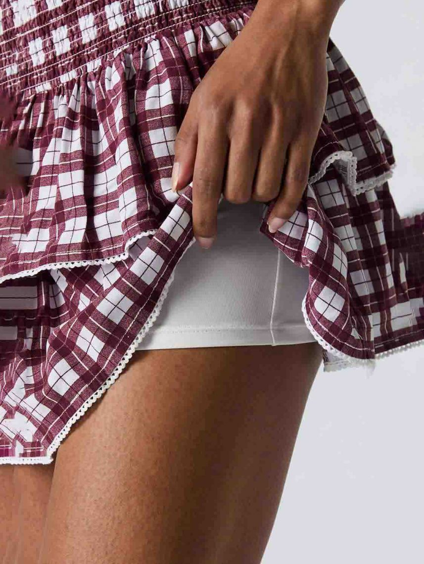 חצאית MINI משובצת