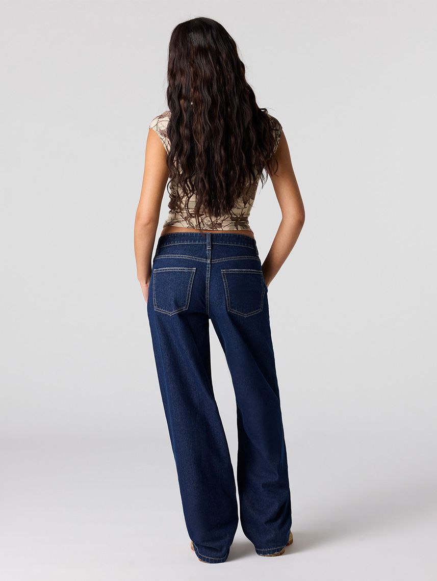 ג’ינס BAGGY מותן נמוכה