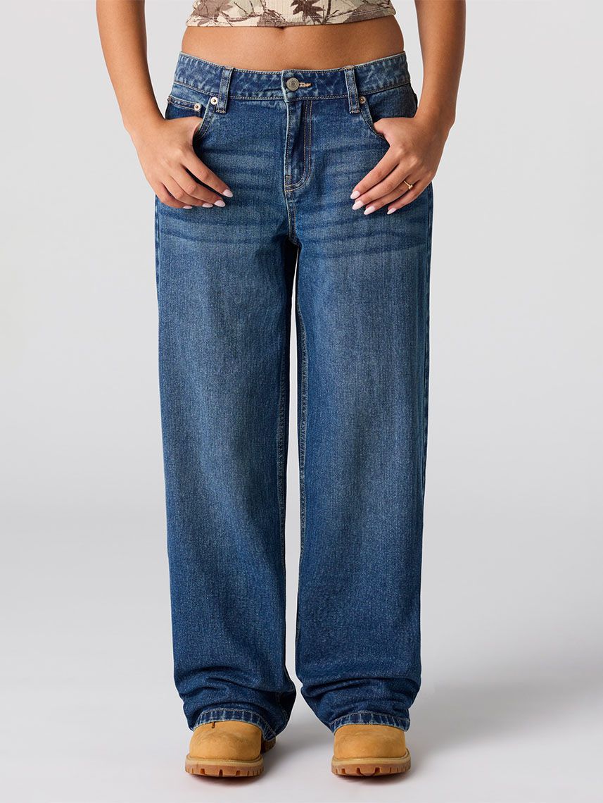 ג’ינס BAGGY מותן נמוכה