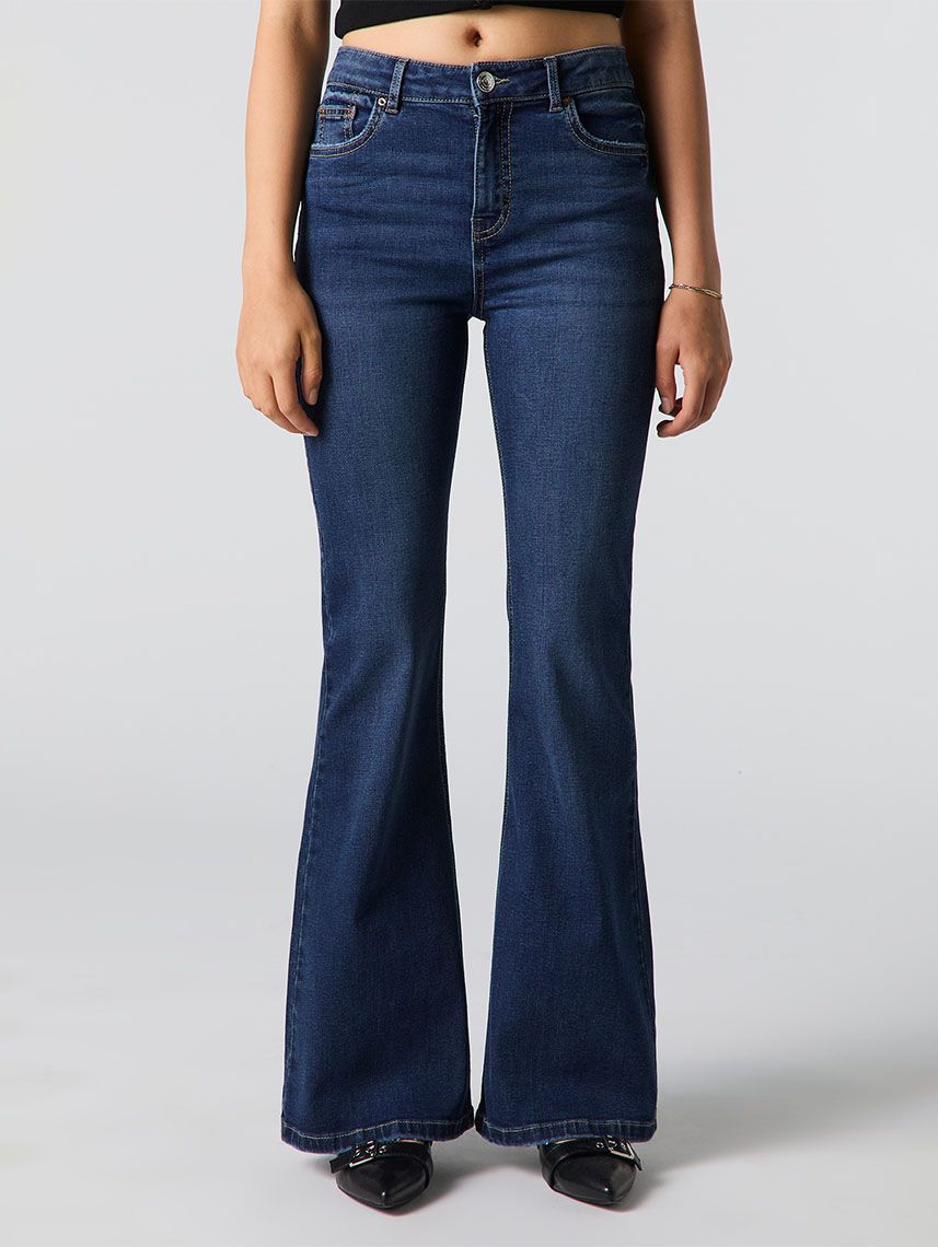 ג’ינס HIGH RISE-FLARE