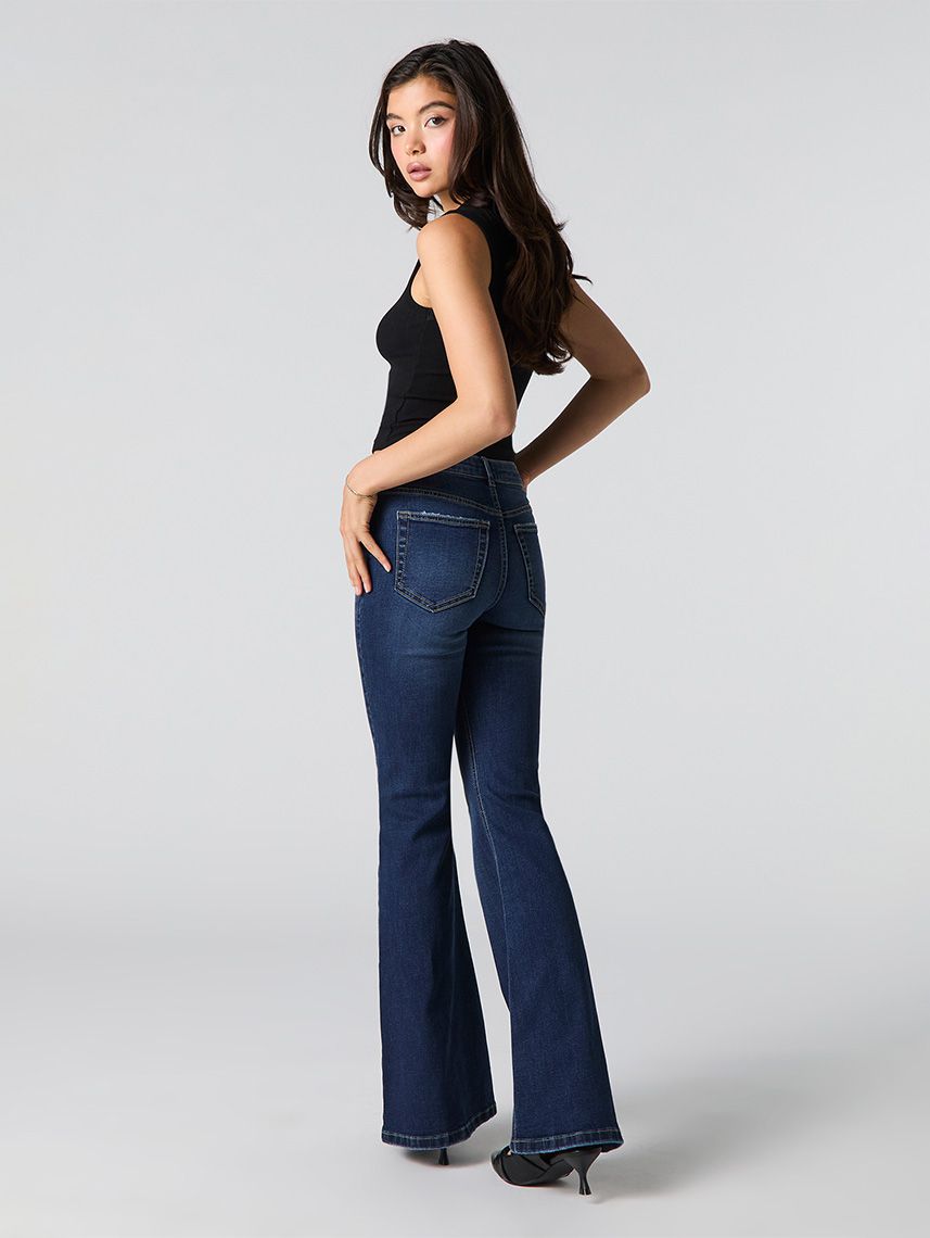 ג’ינס HIGH RISE-FLARE