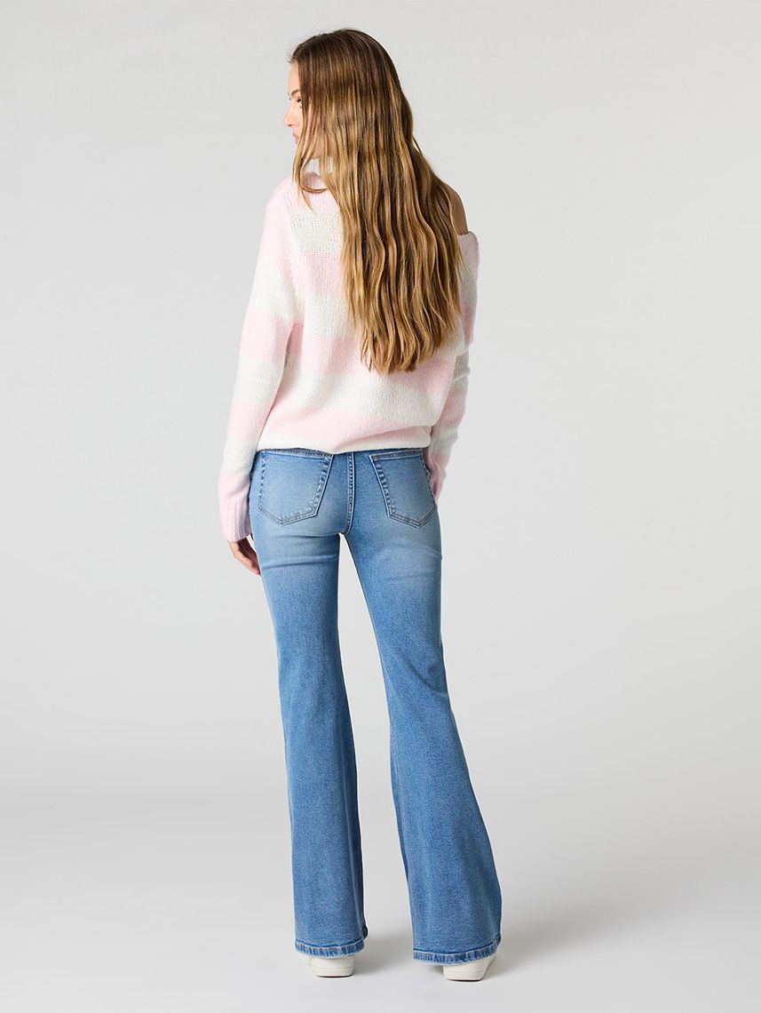 ג’ינס HIGH RISE-FLARE