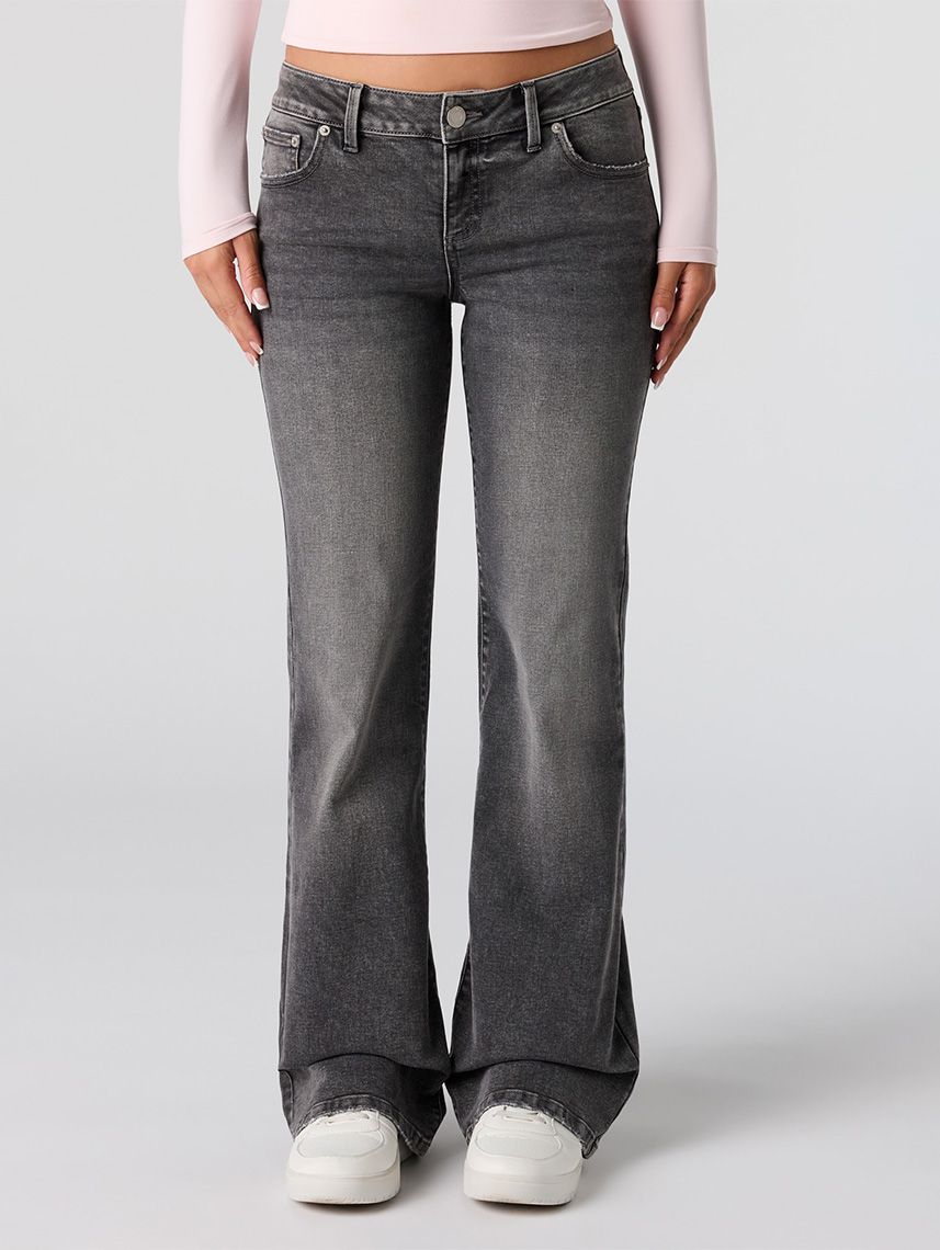 ג’ינס LOW RISE-FLARE