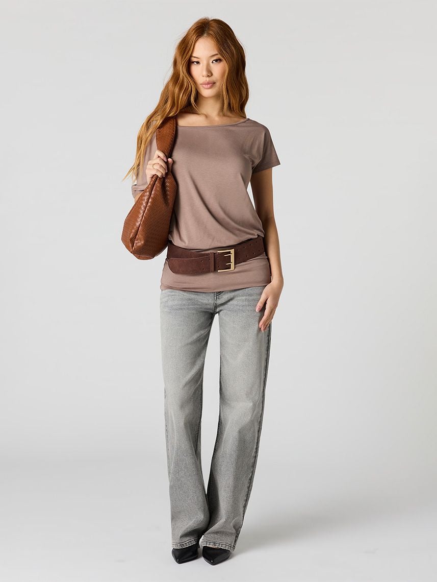 ג’ינס LOW RISE-BAGGY