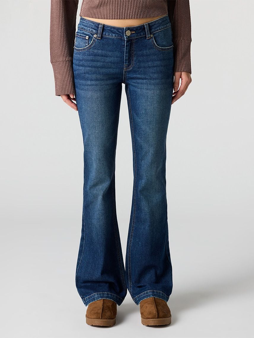 ג’ינס HIGH RISE-FLARE