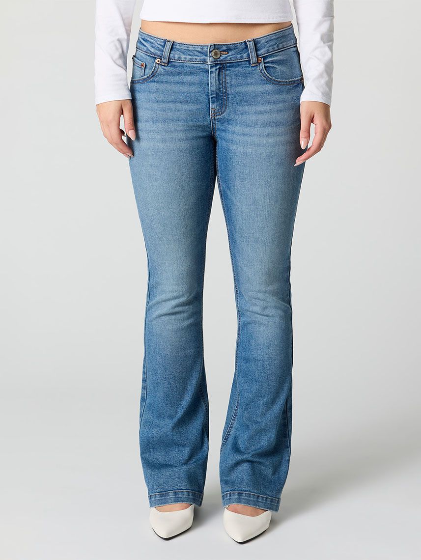 ג’ינס LOW RISE-FLARE