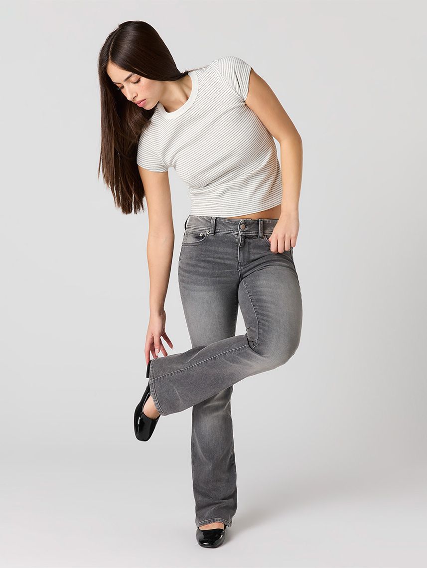 ג’ינס LOW RISE-BOOTCUT