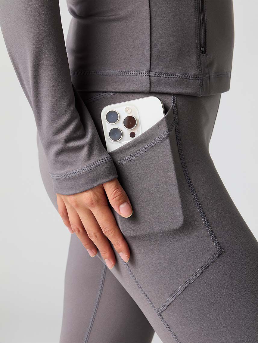 טייץ אקטיב ארוך עם כיסים