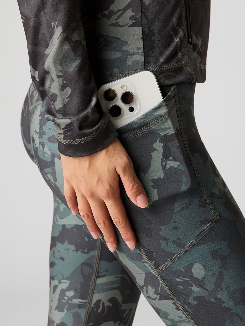 טייץ אקטיב ארוך עם כיסים