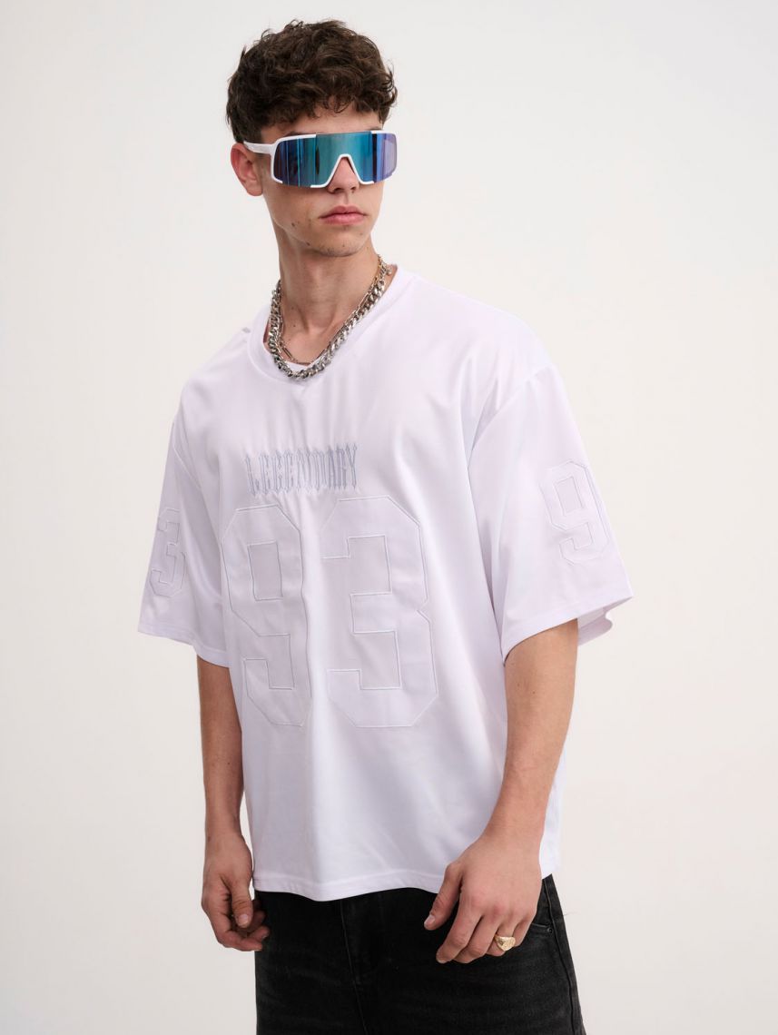 טי-שירט ג’רסי ספורטיבית