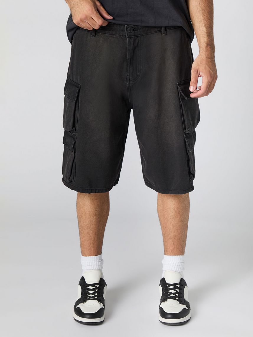 ג’ינס CARGO קצר