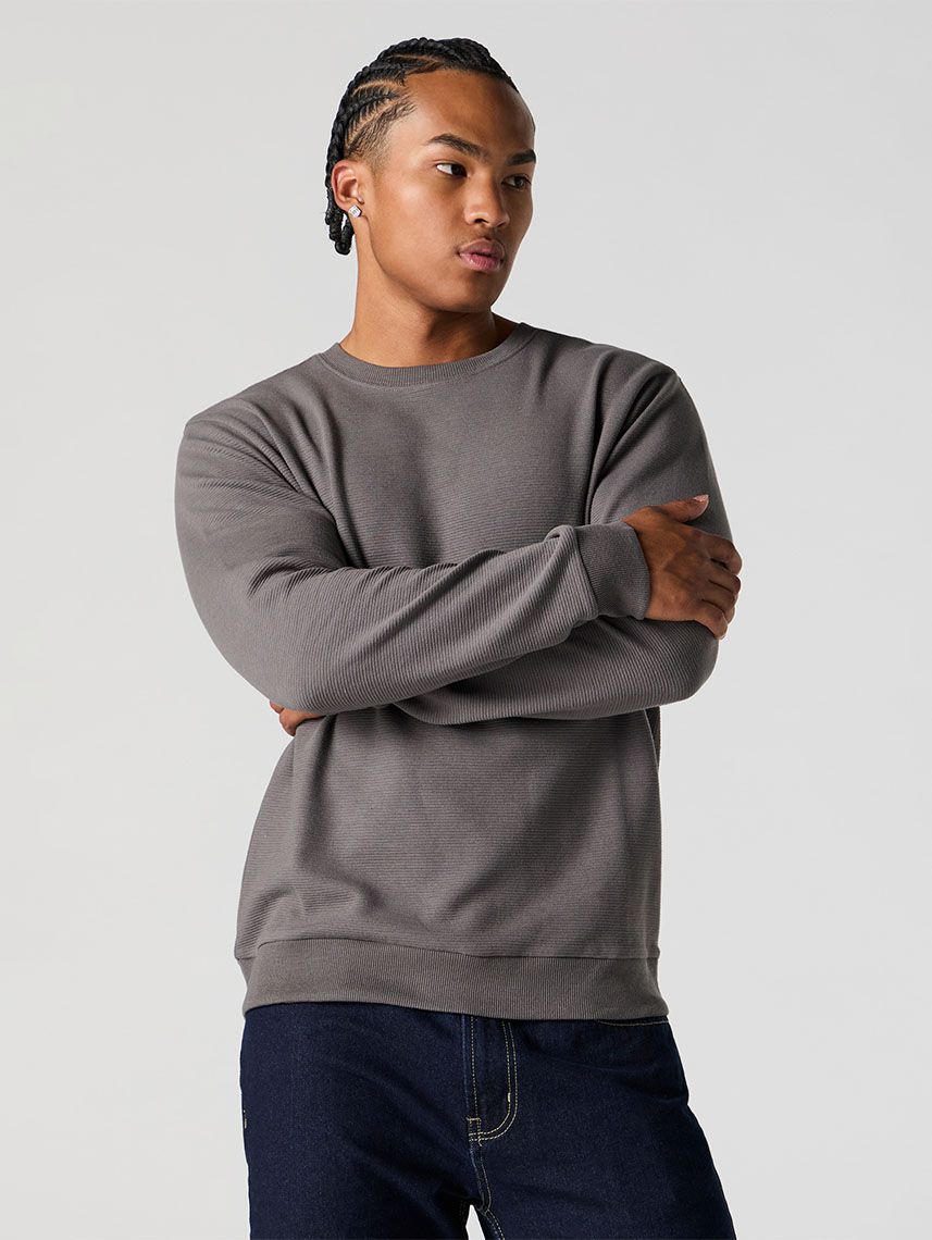 חולצת טקסטורה ארוכה