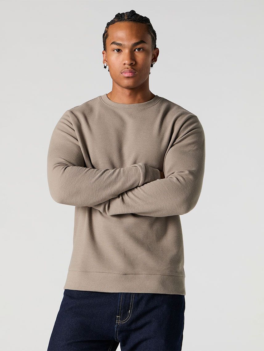 חולצת טקסטורה ארוכה