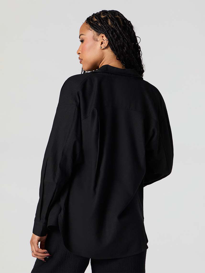 חולצת אוברסייז מכופתרת