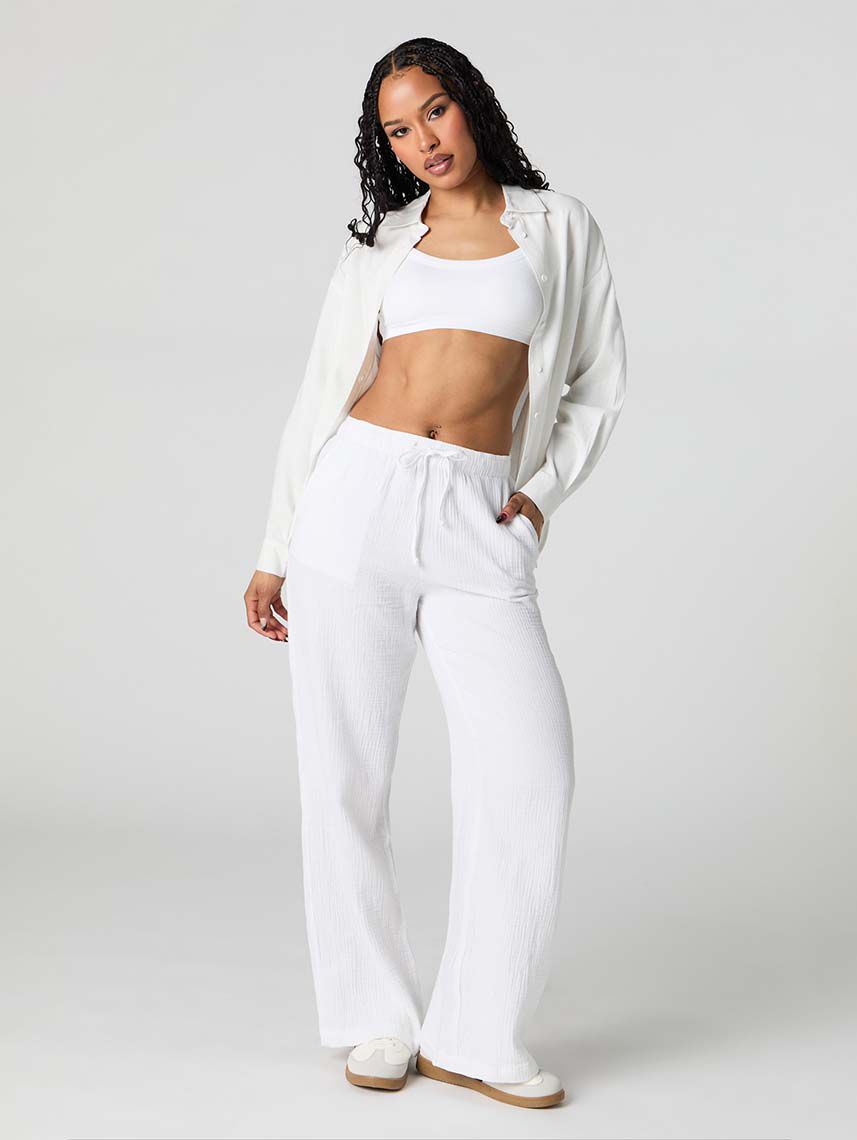 חולצת אוברסייז מכופתרת