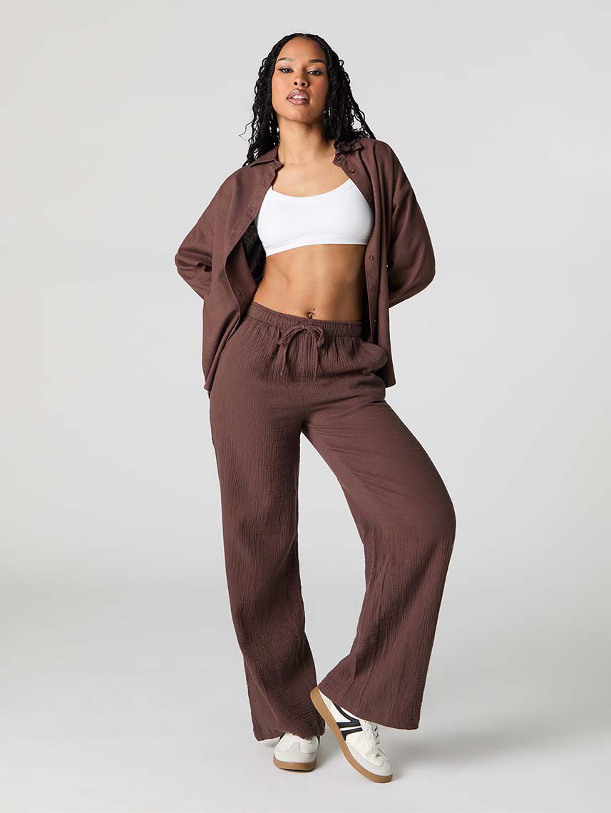 חולצת אוברסייז מכופתרת