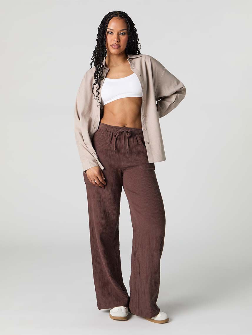 חולצת אוברסייז מכופתרת