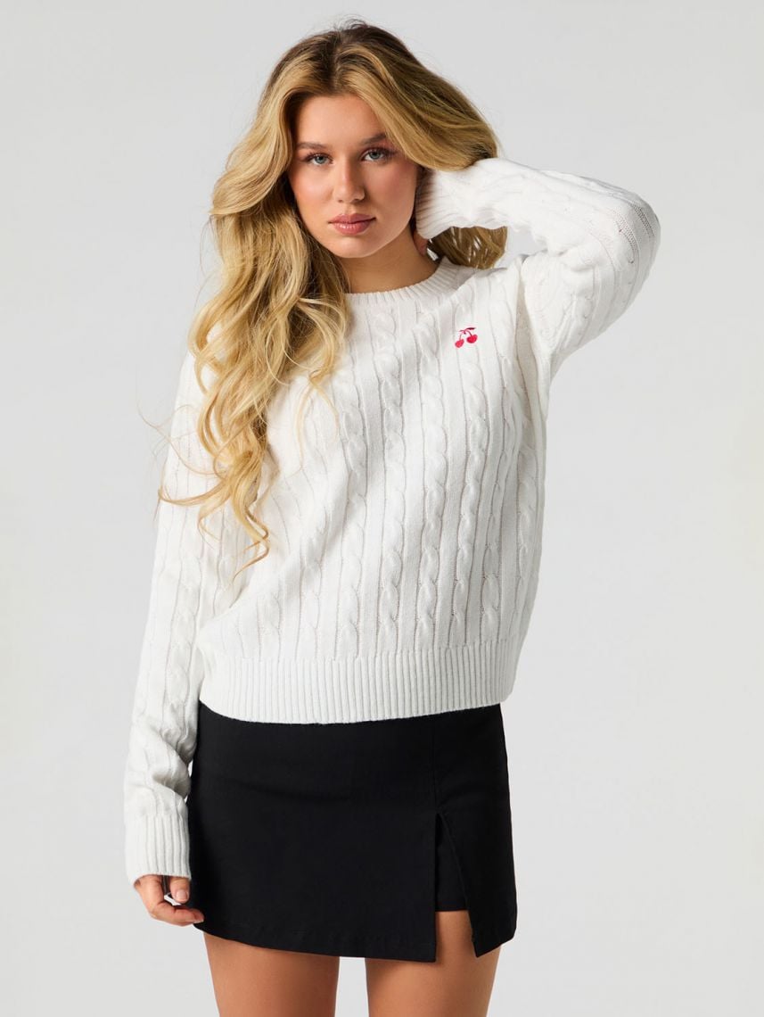 סריג עם רקמה